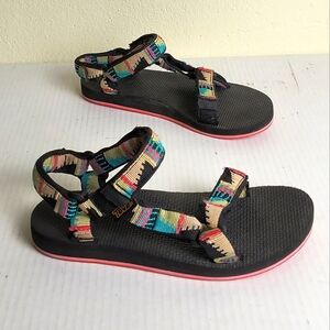 Teva Universal STRAPPY SANDAL Women's Size 6 Multi Ethnic Bohemian Outdoor
